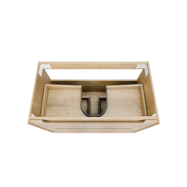 Otti Byron 750mm Natural Oak Wall Hung Vanity