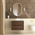 Otti Byron 750mm Sable Walnut Wall Hung Vanity