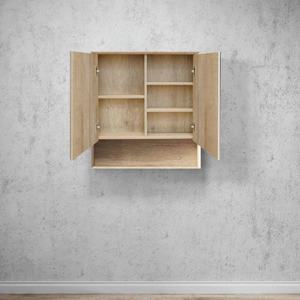 Otti Byron 750mm Natural Oak Shaving Cabinet