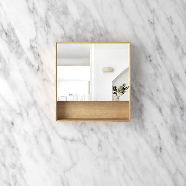 Otti Byron 750x800mm Shaving Cabinet Woodland Oak