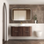 Otti Havana 1200mm Sable Walnut Fluted Wall Hung Vanity