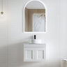 Otti Hampton Mark II 600mm Satin White Wall Hung Vanity
