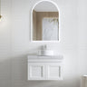 Otti Hampton Mark II 750mm Satin White Wall Hung Vanity