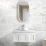 Otti Hampton Mark II 900mm Satin White Wall Hung Vanity