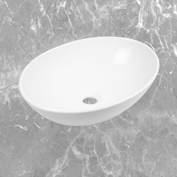 Otti Artis Oval 400x345mm Basin Gloss White