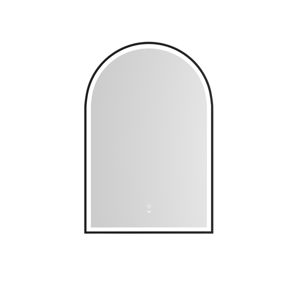 Otti LED Archie 1200mm Black Metal Frame Mirror