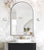 Otti LED Archie 1500mm Black Metal Frame Mirror