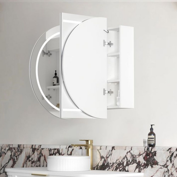 Otti LED Bondi 1200mm White Shaving Cabinet Premium Edition