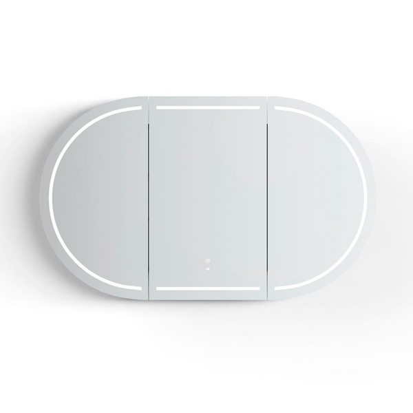 Otti Bondi LED 1500x900mm Premium Edition Shaving Cabinet Woodland Oak