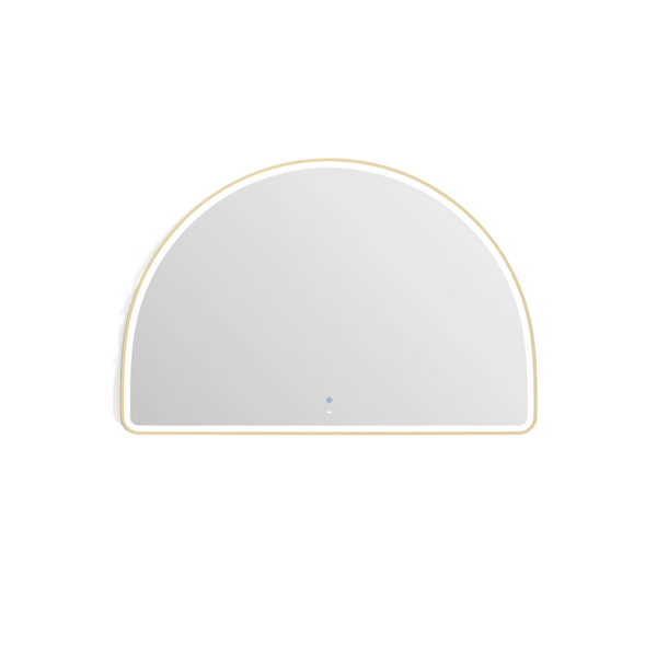 Otti LED Moonlight Archie 1000mm Gold Metal Frame Mirror