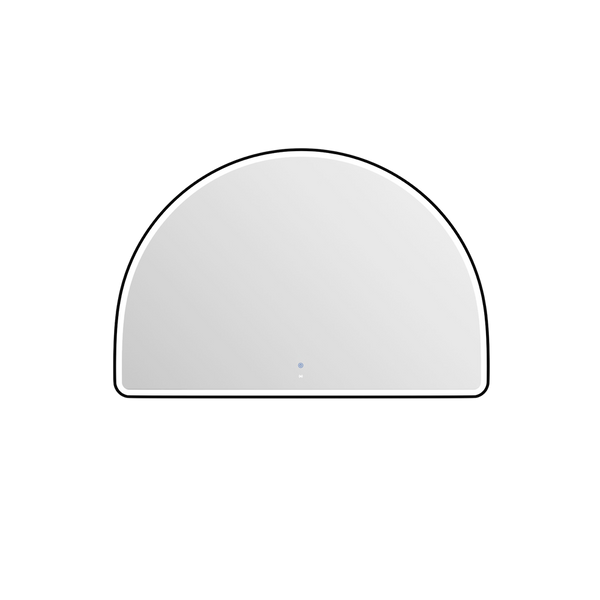 Otti LED Moonlight Archie 800mm Black Metal Frame Mirror