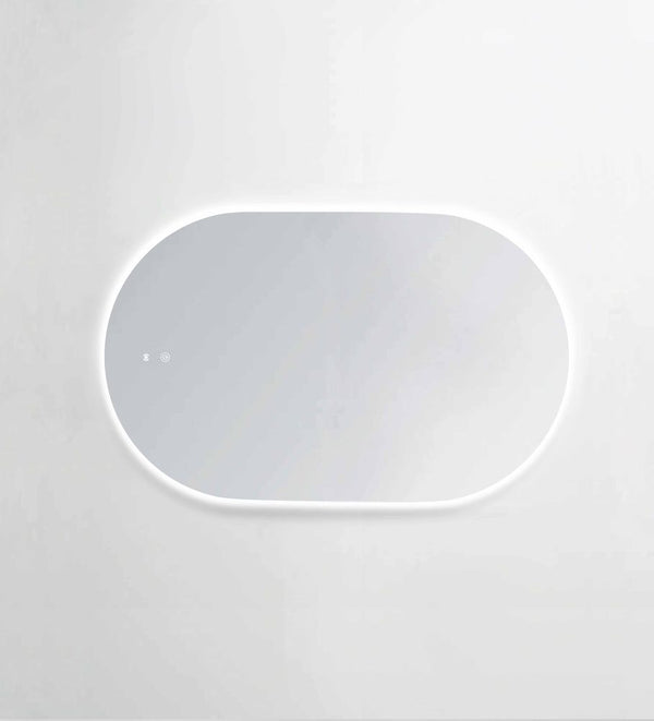 Otti LED Noosa 1200mm Frameless Tuffi Mirror Install Horizontal or Vertical