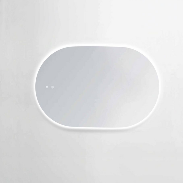 Otti LED Noosa 900mm Frameless Tuffi Mirror Install Horizontal or Vertical