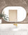 Otti LED Noosa 1200mm White Metal Frame Mirror Install Horizontal or Vertical