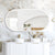 Otti LED Noosa 1500mm White Metal Frame Mirror Install Horizontal or Vertical