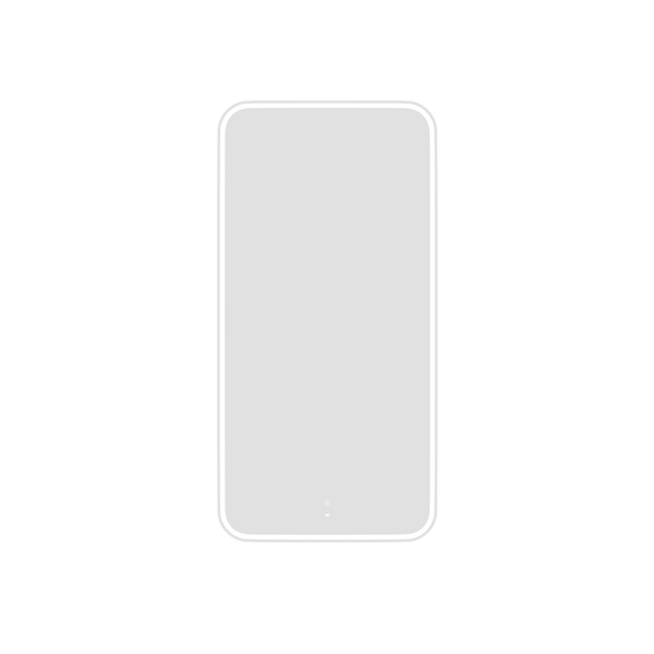 Otti LED Newport 1500mm Frameless Mirror Install Horizontal or Vertical