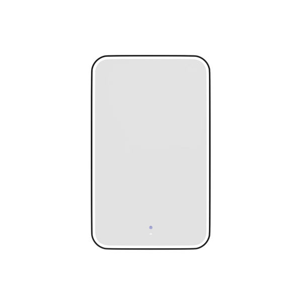 Otti LED Newport 1200mm Black Metal Frame Mirror Install Horizontal or Vertical