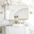 Otti LED Newport 1200mm Gold Metal Frame Mirror Install Horizontal or Vertical
