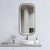 Otti LED Newport 900mm Black Metal Frame Mirror Soft Square
