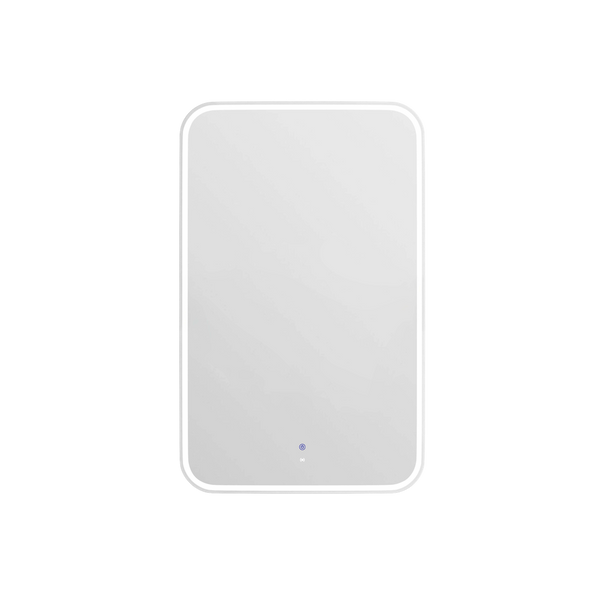 Otti LED Newport 900mm White Metal Frame Mirror Install Horizontal or Vertical