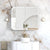 Otti LED Newport 900mm White Shaving Cabinet Premium Edition