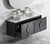 Otti Laguna 1500mm Black American Oak Wall Hung Vanity