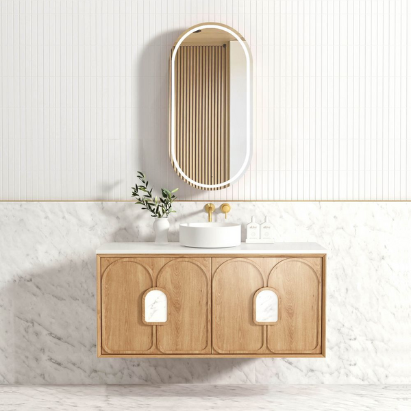 Otti Laguna Mark II 1200mm Woodland Oak Wall Hung Vanity
