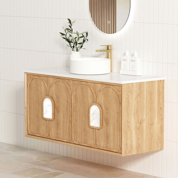 Otti Laguna Mark II 1200mm Woodland Oak Wall Hung Vanity