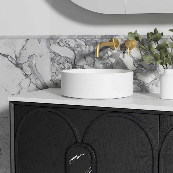 Otti Laguna Mark II 1500mm Black Oak Wall Hung Vanity