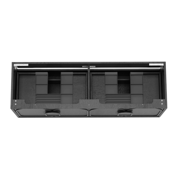 Otti Laguna Mark II 1500mm Black Oak Wall Hung Vanity