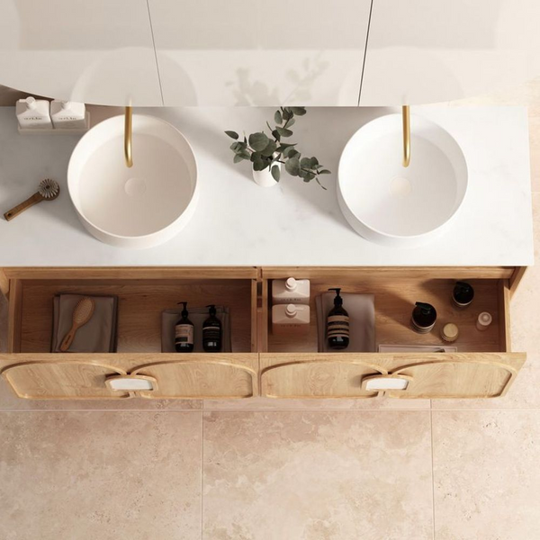 Otti Laguna Mark II 1500mm Woodland Oak Wall Hung Vanity