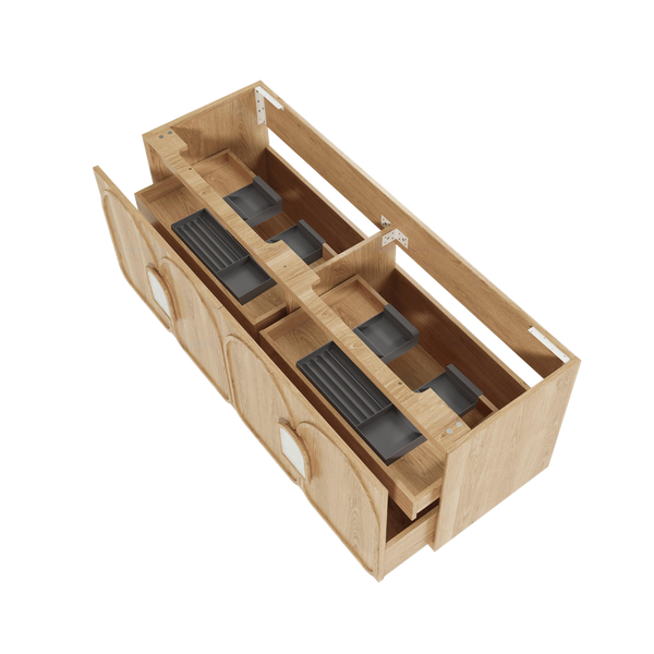 Otti Laguna Mark II 1500mm Woodland Oak Wall Hung Vanity