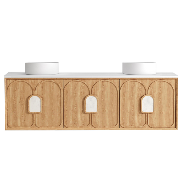 Otti Laguna Mark II 1800mm Woodland Oak Wall Hung Vanity