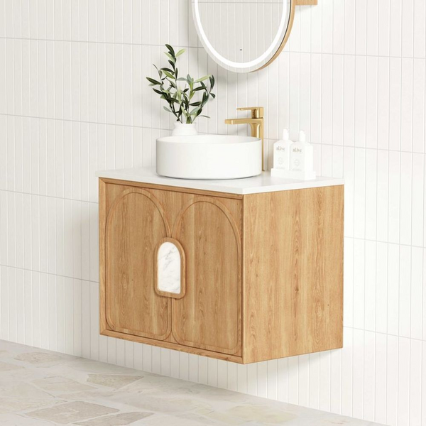 Otti Laguna Mark II 600mm Woodland Oak Wall Hung Vanity