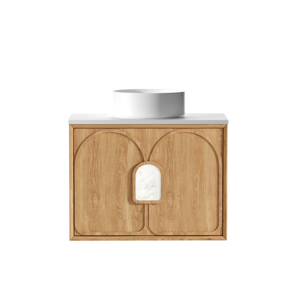 Otti Laguna Mark II 750mm Woodland Oak Wall Hung Vanity