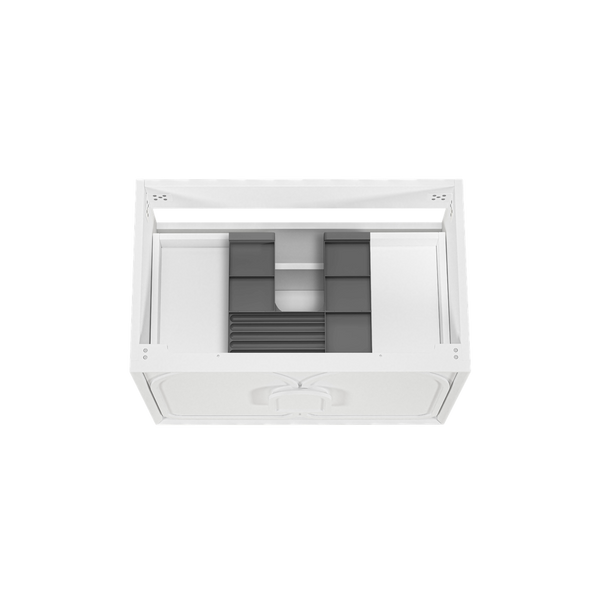 Otti Laguna Mark II 750mm Matte White Wall Hung Vanity
