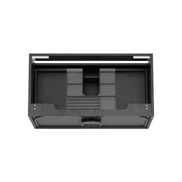 Otti Laguna Mark II 900mm Black Oak Wall Hung Vanity