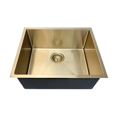Otti Axon Sink 520x440mm Brushed Gold