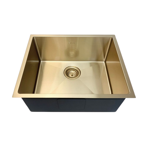 Otti Axon Sink 520x440mm Brushed Gold