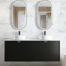 Otti Marlo 1500mm Matte Black Wall Hung Vanity