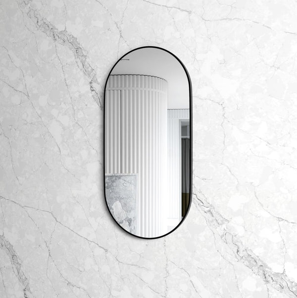 Otti Noosa 1200mm Black Metal Frame Mirror