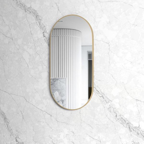 Otti Noosa 1200mm Gold Metal Frame Mirror
