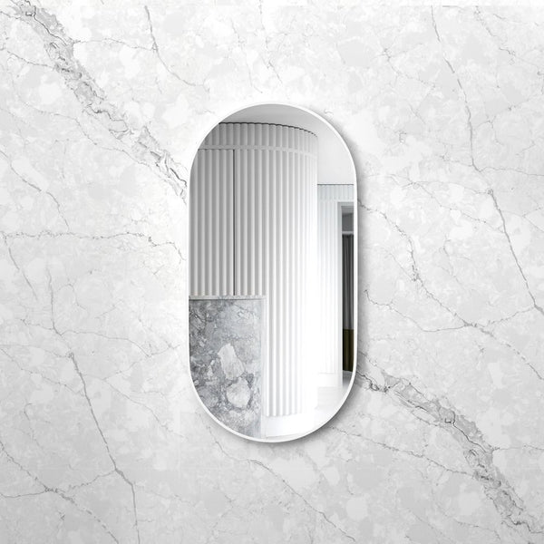 Otti Noosa 1200mm White Metal Frame Mirror