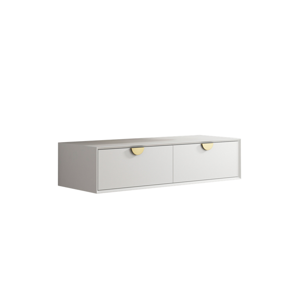 Otti Moonlight 1200mm White Wall Hung Cabinet