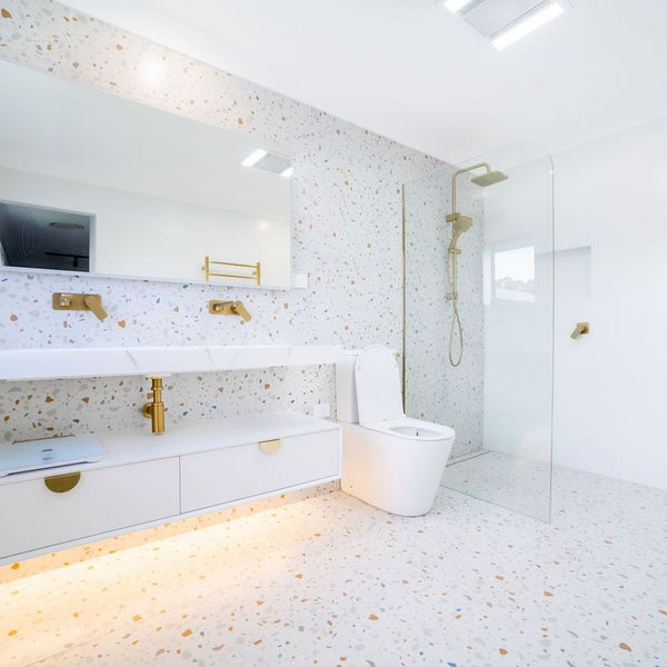 Otti Moonlight 1200mm White Wall Hung Cabinet