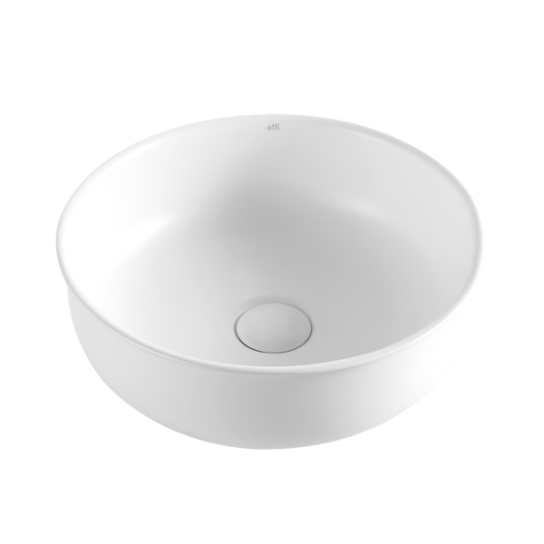 Otti Bronte Round 360x360mm Basin Matte White