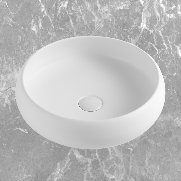 Otti Laguna 415x415mm Basin Matte White