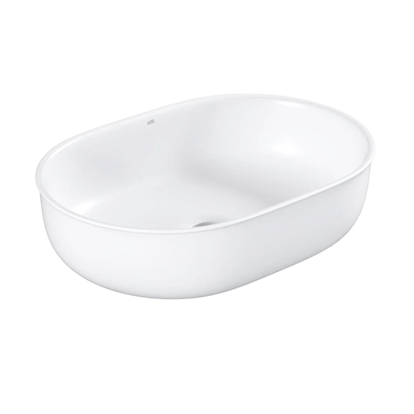 Otti Bronte Oval 500x350mm Basin Matte White