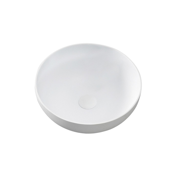 Otti London 390x390mm Solid Surface Basin Matte White