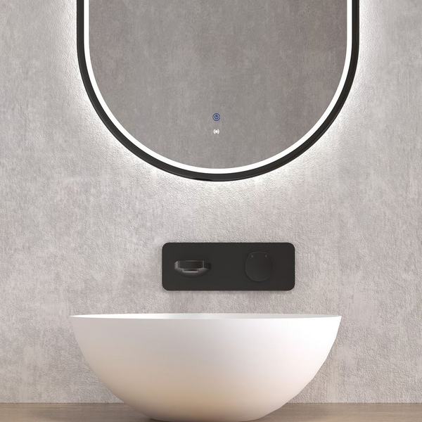 Otti London Solid Surface Basin 400 x 150mm Matte White